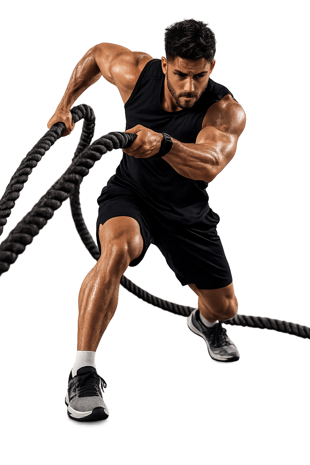 Atleta en movimiento