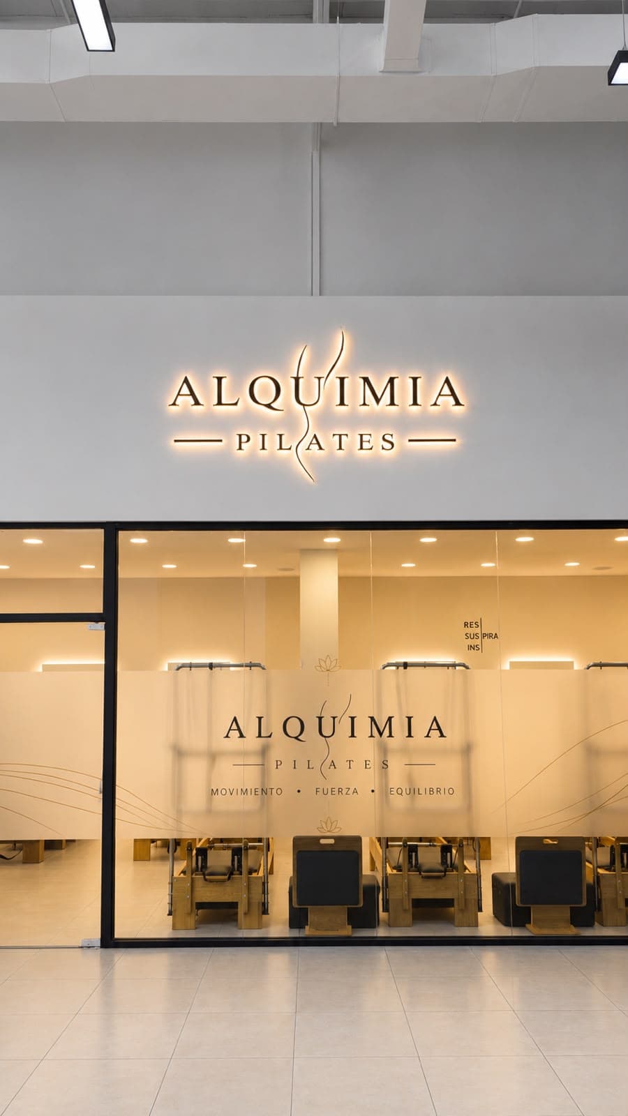 Instalaciones de Alquimia Pilates Reformer