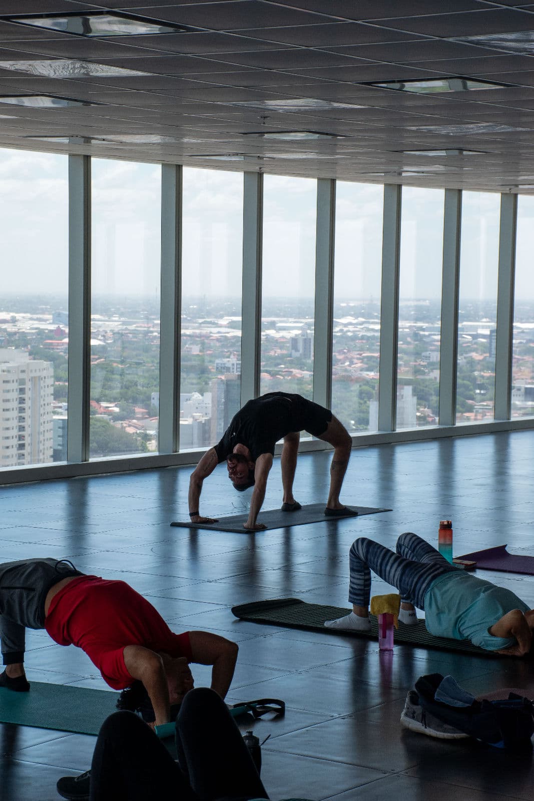 Instalaciones de Yoga en las alturas